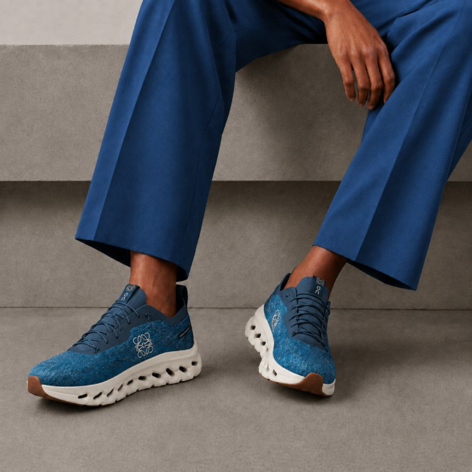 Кроссовки On Cloudtilt x LOEWE Denim Blue