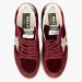 КЕДЫ  GOLDEN GOOSE  BALL STAR Velvet Ruby Red with Silver Star and Heel Tab