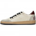 КЕДЫ  GOLDEN GOOSE  BALL STAR  with Cherry Crocodile Star and Heel Tab