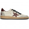 КЕДЫ  GOLDEN GOOSE  BALL STAR  with Cherry Crocodile Star and Heel Tab