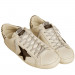 КЕДЫ  GOLDEN GOOSE 'SUPERSTAR' Black Star and Zebra Print Heel Tab