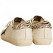 КЕДЫ  GOLDEN GOOSE 'SUPERSTAR' Black Star and Zebra Print Heel Tab