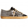 КЕДЫ  GOLDEN GOOSE  'SUPERSTAR' LTD with Swarovski Crystals and Black Leather Star