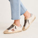 КЕДЫ  GOLDEN GOOSE  'SUPERSTAR' with Leopard Print and Swarovski Crystal Star
