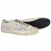 КЕДЫ  GOLDEN GOOSE V-Star in Beige Suede with Silver Star