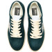 КЕДЫ  GOLDEN GOOSE BALL STAR  in Green suede with Silver glitter star