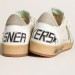 КЕДЫ GOLDEN GOOSE BALL STAR Nappa leather with Grey Nubuck star and Grey heel tab