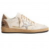 КЕДЫ  GOLDEN GOOSE  BALL STAR  with Metallic leather star and Glitter heel tab