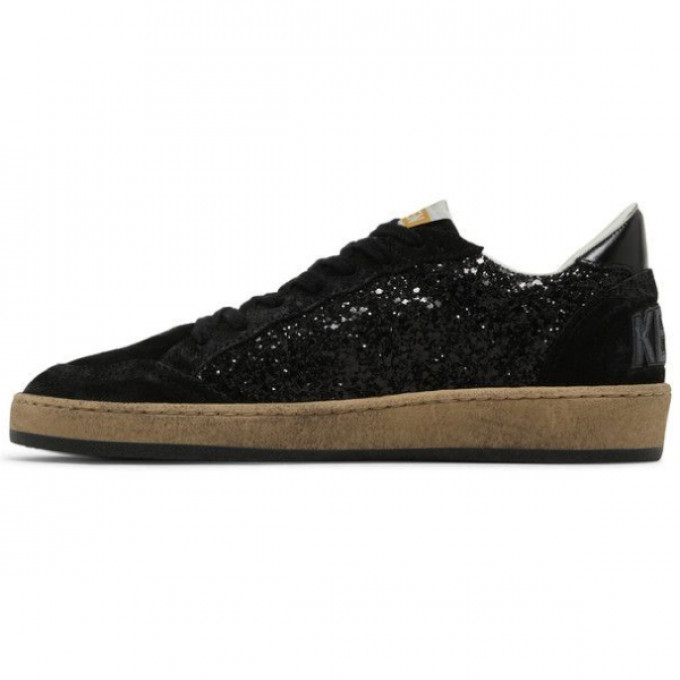 КЕДЫ  GOLDEN GOOSE  BALL STAR  Wmns Black Glitter