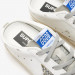 КЕДЫ  GOLDEN GOOSE 'SUPERSTAR'  Sabot with Platinum Glitter Star and Suede Tongue