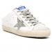 КЕДЫ  GOLDEN GOOSE 'SUPERSTAR'  Sabot with Platinum Glitter Star and Suede Tongue