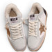 Женские зимние кеды Golden Goose Winter Ball Star с золотой звездой и овчиной