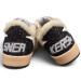 Женские зимние кеды Golden Goose Winter Ball Star с золотой звездой и овчиной