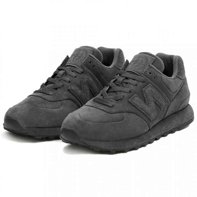Кроссовки NEW BALANCE 574574 X STONE ISLAND Ghost Dark Grey